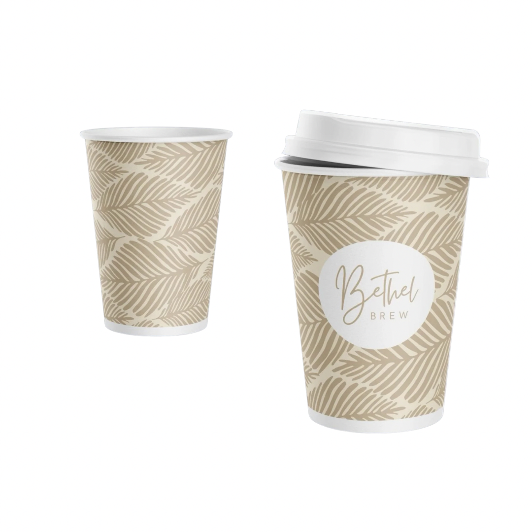 12 oz Cups with Lids